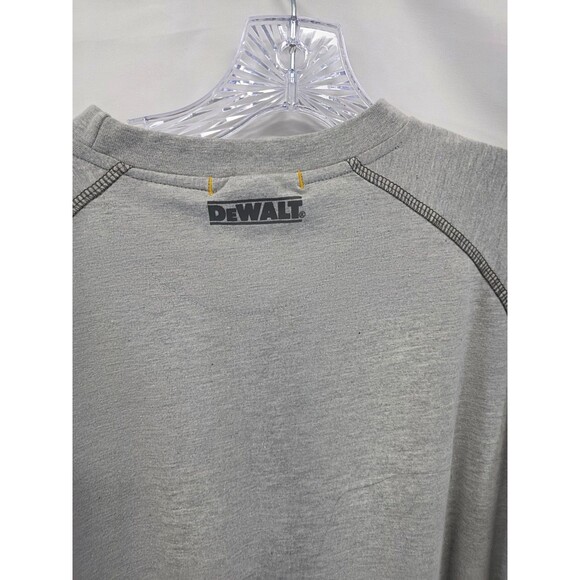 DEWALT Utah Graphic Long Sleeve Heather Gray T-Shirt Men’s SZ M - Picture 7 of 9